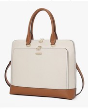 Leather Briefcase for Women 15.6 Inch Laptop Business Computer Ladies Stylish Wo Dames Briefcase price