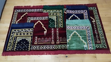 2, 4 Persons Prayer Mat, Rug, Janamaz, Salat, different sizes colours Turkish Prayer Rug price