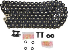 RK 520 Max-X Chain 120 Links Black/Gold Goud Ketting price