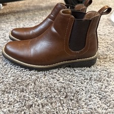 Deer Stags Boot Boys 3M Zane Chelsea Ankle Booties Brown Leather Almond Toe Jongens babyschoentjes price