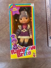 Vintage Rainbow Brite Shy Violet 18” Doll 1983 Mattel in Box Item # 9324 NRFB Youth Kamer Set price