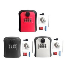 Key Lock Box Password Box 4 Digit Code Resettable Key Storage Box Security Lock Key Box price