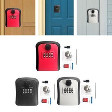 Key Lock Box Wall Mounted Resettable Waterproof Spare Key Storage Box for Home Key Box price