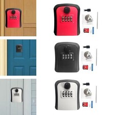 Key Lock Box Spare Key Storage Box Resettable Waterproof Wall Mount Combination Key Box price