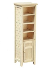 Dolls House Tall Slim Space Saver Bathroom Cabinet Unfinished Furniture Cupboard Badkamer Kast / meubels price