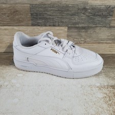 Puma CA Pro Classic Mens Shoes Sz 10 Athletic White Leather Lace-Up Sneakers Heren klassieke Schoenen price