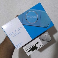 Sony PSP 3000 blue with 32 GB games USB-C adapter  tipe c PSP spellen price