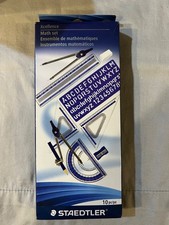 Staedtler Math Set for Drawing, Measuring Tools (557 10 BN 02) Multicolor Measuring-teken Set price