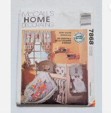LOT OF 2 PATTERNS:  MCCALL 7868 & 8358, BABY & BABY'S ROOM, NEW ,EASY, LQQK!!! Baby Kamer Wardrobe price