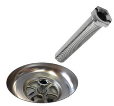 90mm Extra Long Basket Strainer Waste Screw Bolt For Belfast China Kitchen Sinks Sinks price