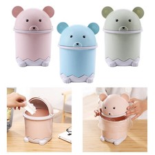 Small Trash Can Compact Makeup Tabletop Trash Can Office Counter Trash Bin Kantoor toonbank price