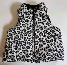 Old Navy Baby Vest 18-24M Black Reverse To Performance Fleece Animal Print Baby vest price