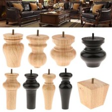 Wood Round Sofa Chair Cabinet TV Stand Dresser Furniture Legs Stand Feet TV Stoel price