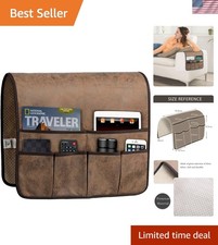 Anti Slip Sofa Armrest Organizer Arm Chair Bedside Caddy Storage Organizer Fo... TV Stoel price