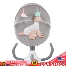 Electric Baby Swing Cradle Infant Bouncer Rocker Chair Bluetooth Music Bassinet Muggennet voor babywipstoel price