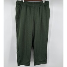 Head Mens Capri Athletic Pants Olive Green Heathered Fleece Jogger Large L Heren capribroek price