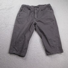 Edovanera Capri Pants Mens 30 Gray Twill Cotton Heren capribroek price
