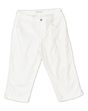 LEE Mens Mid Rise Capri Trousers US 6 Medium W28 L18 White Cotton RO13 Heren capribroek price