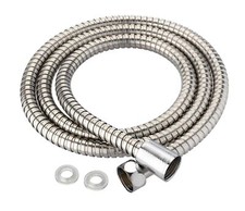 SHOWER HOSE 1/1.5/2/2.5/3M FLEXIBLE STAINLESS STEEL CHROME SHOWER BATHROOM PIPE Douche Hose price