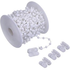 100 Links Vertical Blind Bottom Chain with 4 Pieces Plastic Chain Connectors Vertical Blind price