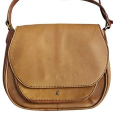JOULES Leather Messenger Bag Satchel Shoulder Vgc Womens Dames messengerbag price