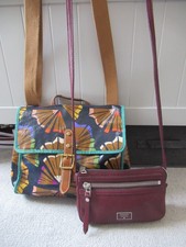 Fossil Womens Messenger Satchel Crossbody Hand Bag Pencil Shavings & Leather Bag Dames messengerbag price
