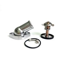 160 ℉ Thermostat + 45 Degree Swivel Water Neck Housing Aluminum For LS1 LS2 LS3 Thermostat price