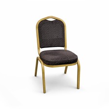 Office Conference Cafe Canteen Restaurant  Stackable Stacking Chair Padded BLACK Cafe & Canteen Stoel price