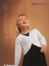 2378 Girls Bolero Jacket/Cardigan Knitting Pattern In DK -  20-30" (51-76cm) Meisjes bolero price