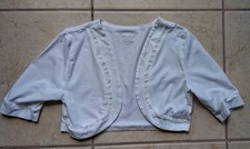 Children's Place Girls Size Large (10-12) White Bolero/Shrug Meisjes bolero price
