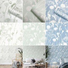 Muriva Meadowsweet Wallpaper Flowers Botanical Floral Silhouettes - Choose Color Wallpaper price