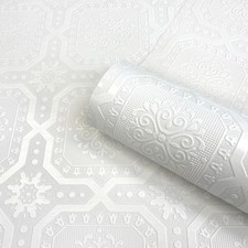 Chatsworth Floral Trellis Wallpaper Vinyl Feature Wall Belgravia Paintable 5842 Wallpaper price