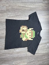 Nintendo Legend of Zelda Shirt Mens Large Black Loot Wear Exclusive Link 8-Bit Heren fantasykleding price