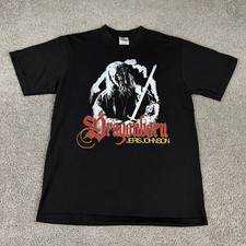 Johnson Dragon Graphic Shirt Mens Large Black Shaka Wear Heavyweight Heren fantasykleding price