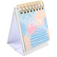 Full Year Calendar Small Desk Calendar Standing Calendar English Desktop Calendar price