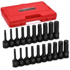 Impact Hex Bit Set 1/2" Drive One-Piece Construction Bank Set price
