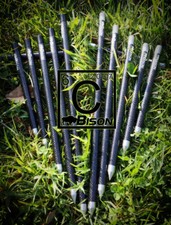 SET OF 4 CARBON FIBRE BANK STICK BANKSTICKS Bank Set price