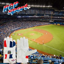 RCP Baseball and Softball Batting Gloves, Dominican Republic Flag Heren Handschoenen price