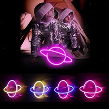 Planet Neon Signs Led Neon Light Wall Art Part Lamp Bedroom LED Muur kunst price