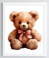 Nursery Wall Art Print, Teddy Bear Kids Room Print, Baby Wall Decor Print #63 Baby Kamer Muur decoratie price