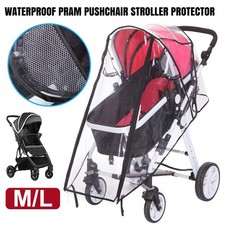 Waterproof Baby Buggy Pram Stroller Universal Pushchair Rain Cover Protector UK Kinderwagen-Kinderwagen Rain Hoes price