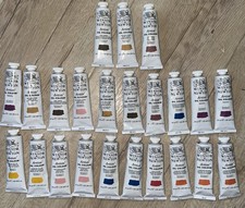 Winsor & Newton Artists Oil Colour 37ml Paint Tubes: Lot Of 23 Series 1-4 Olieverf price
