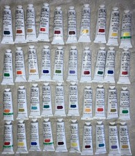 Winsor Newton Artists Oil Color 37ml Paint Tubes - Lot Of 40 - New Olieverf price