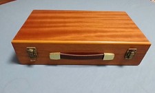 Vintage Windsor & Newton Mahogany Watercolor Set NOS Unused, c. 1990 Olieverf price