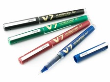 Pilot V7 Hi-Tecpoint Rollerball Pen Cartridge System Liquid Ink Medium 0.7mm Tip Pen Cartridge & Ink price
