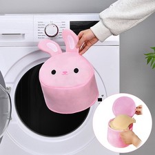Cute Rabbit Laundry Bag Anti-Deformation Mesh Washing Pouch For Bras, Underwear Baby Laundry Tas price