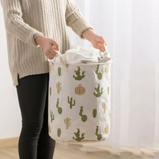Washing Dirty Clothes Laundry Basket Canvas Storage Bag Box Baby Toy Hamper Bag Baby Laundry Tas price