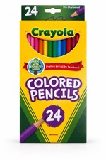 Crayola 24 Count Colored Pencils Pre-Sharpened School Supplies New Gekleurde Pencils price