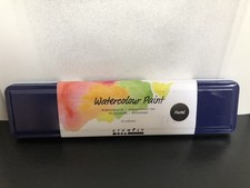 Pastel Watercolour Paint Kit 12-Colours with Brush By Creativ Company. RRP 13.99 Pastelverf price