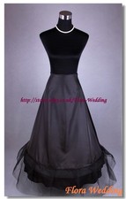 1-HOOP 1-NET Petticoat/Geringelt Crinoline/Unterrock/Langer Rock / Lang Slip Petticoat price
